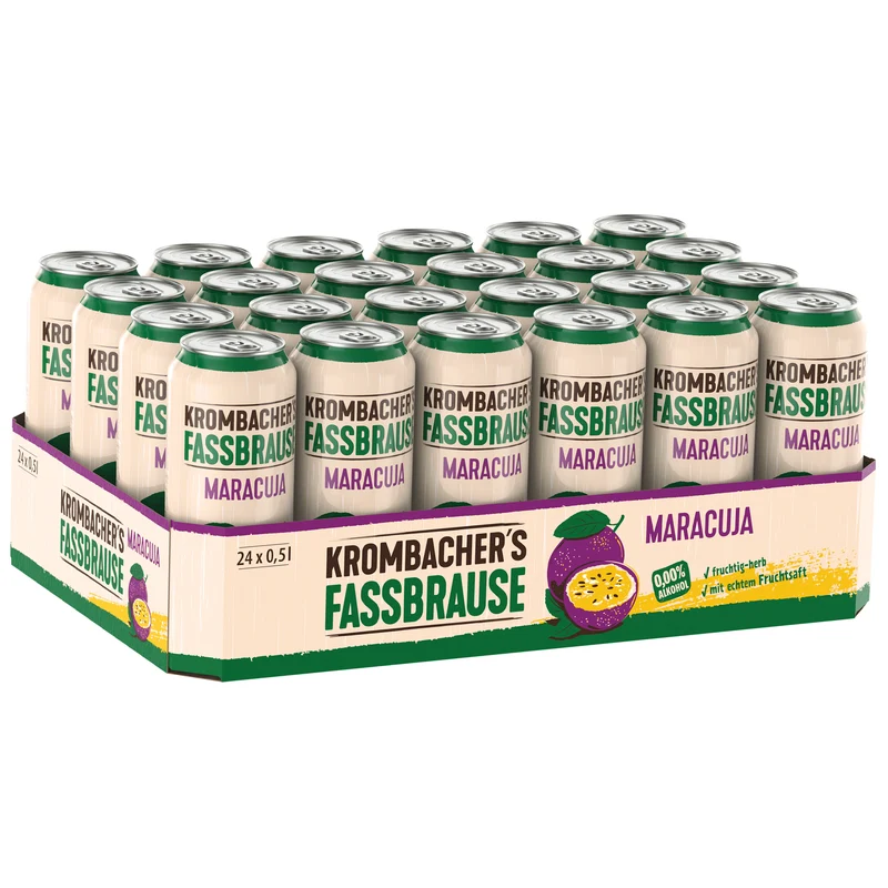 Krombacher's Fassbrause Maracuja