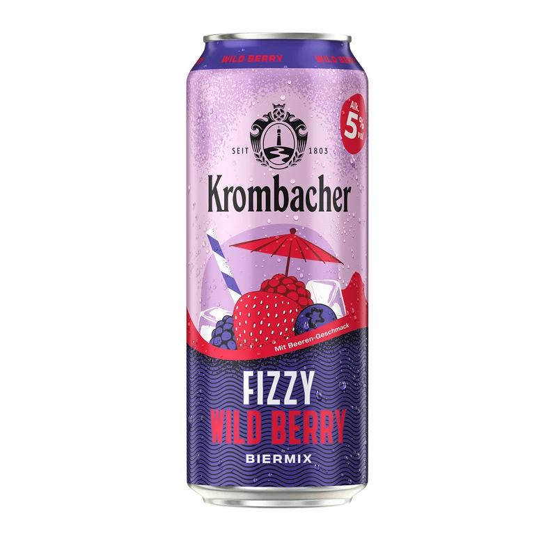 Krombacher Fizzy Wild Berry Biermix
