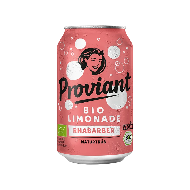 Proviant Bio Limonade Rhabarber