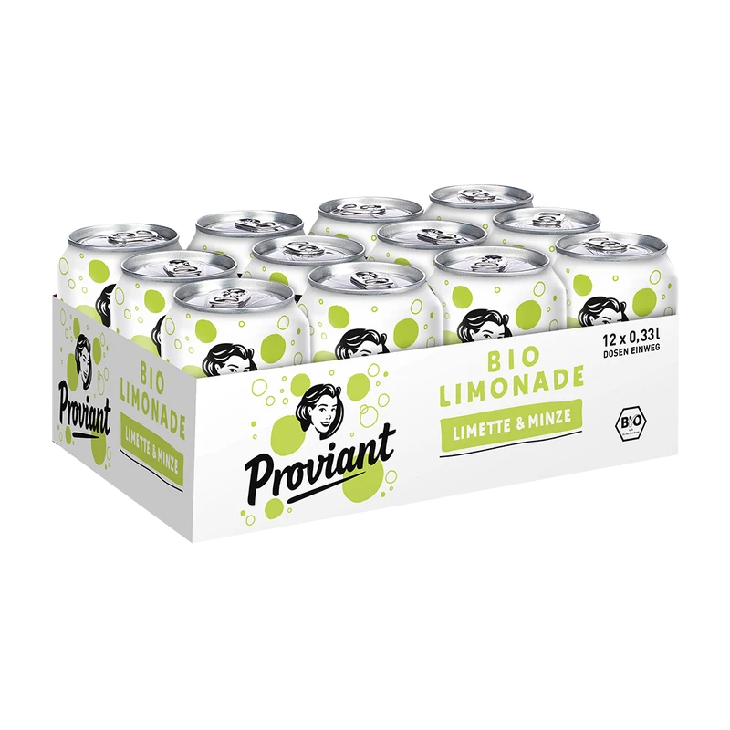 Proviant Bio Limonade Limette & Minze