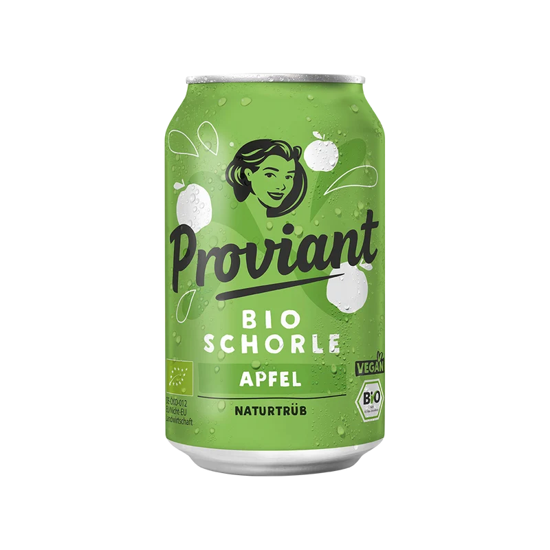 Proviant Bio Schorle Apfel