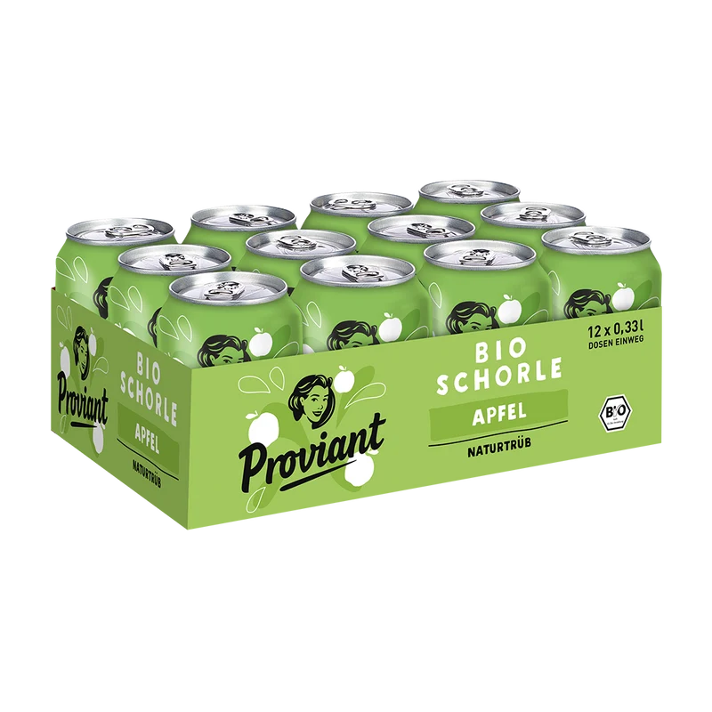 Proviant Bio Schorle Apfel