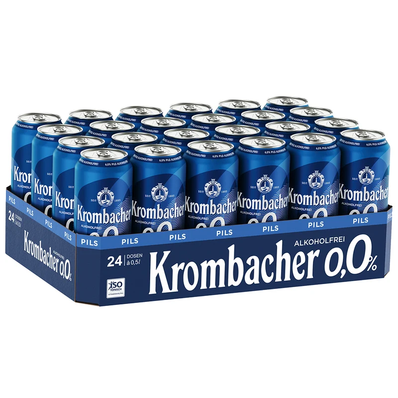 Krombacher o,0% Pils