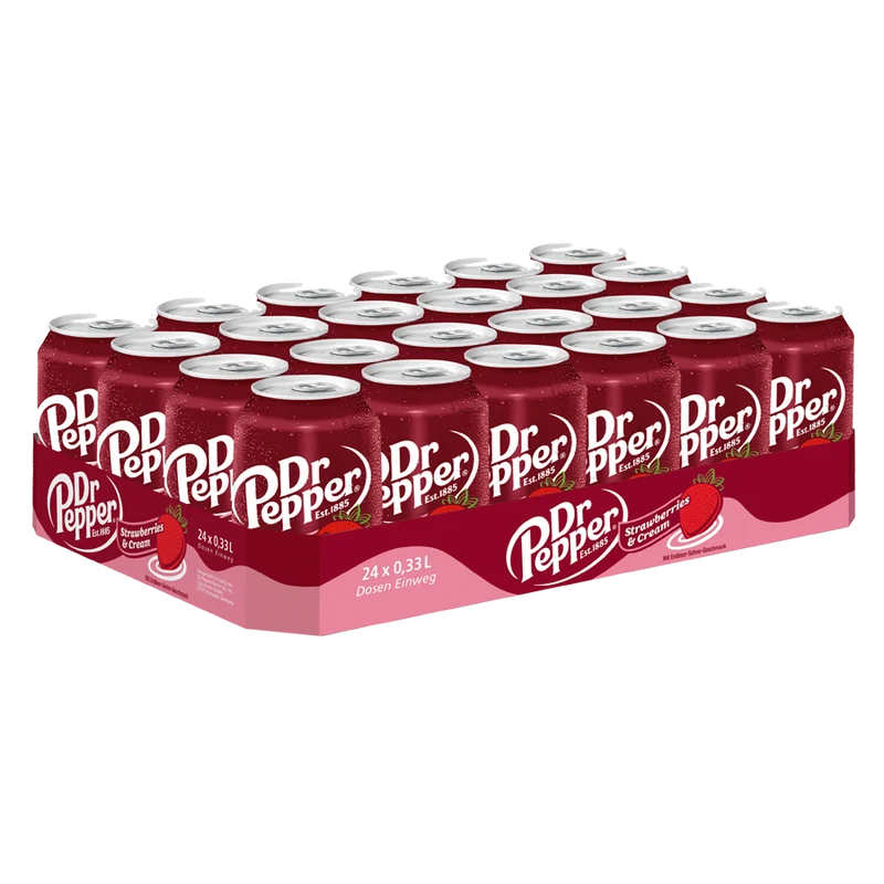 Dr Pepper Strawberries & Cream