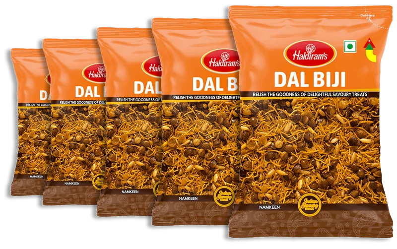 Haldiram's Dal Biji 200gm Bundle (Choose your Quantity)