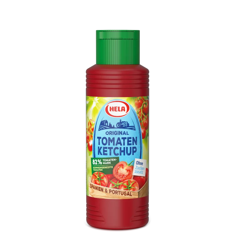 Hela Original Tomaten Ketchup ohne Zuckerzusatz 300ml / 10.14fl.oz.