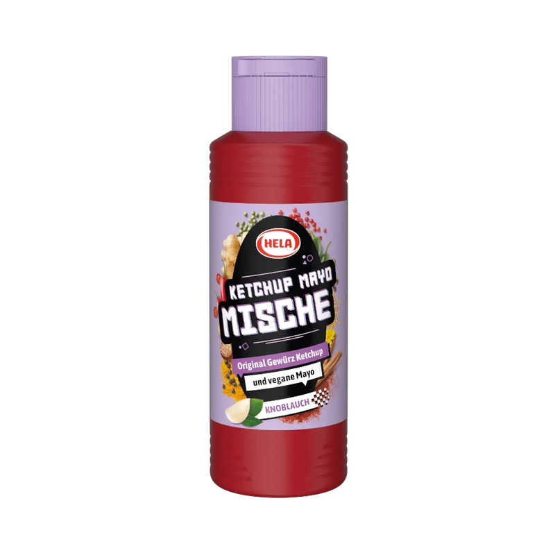 Hela Ketchup Mayo Mische Knoblauch Vegan 300ml / 10.14fl.oz.