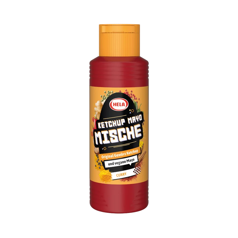 Hela Ketchup Mayo Mische Curry Vegan 300ml / 10.14fl.oz.