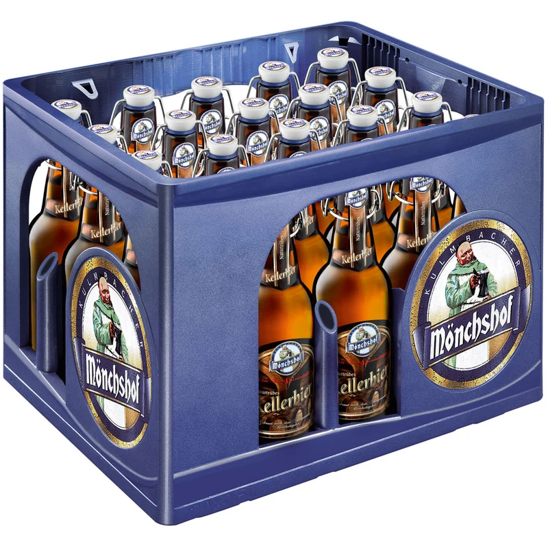 Mönchshof Naturtrübes Kellerbier 20x 0,5 Liter (MEHRWEG)
