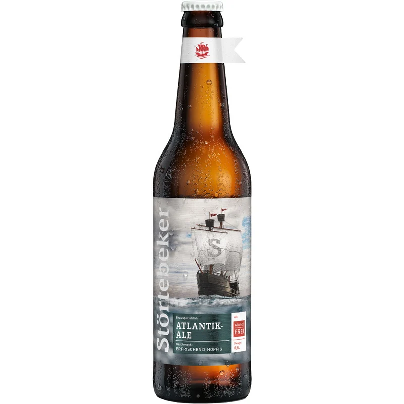 Störtebeker Atlantik Ale Alkoholfrei 20x 0,5 Liter (MEHRWEG)