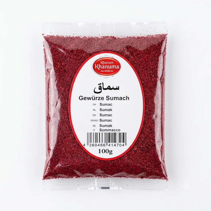 Khanum Khanuma Gewürze Sumach 100gm