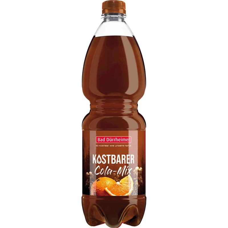 Bad Dürrheimer Kostbarer Cola-Mix PET 9x 1 Liter (EINWEG)