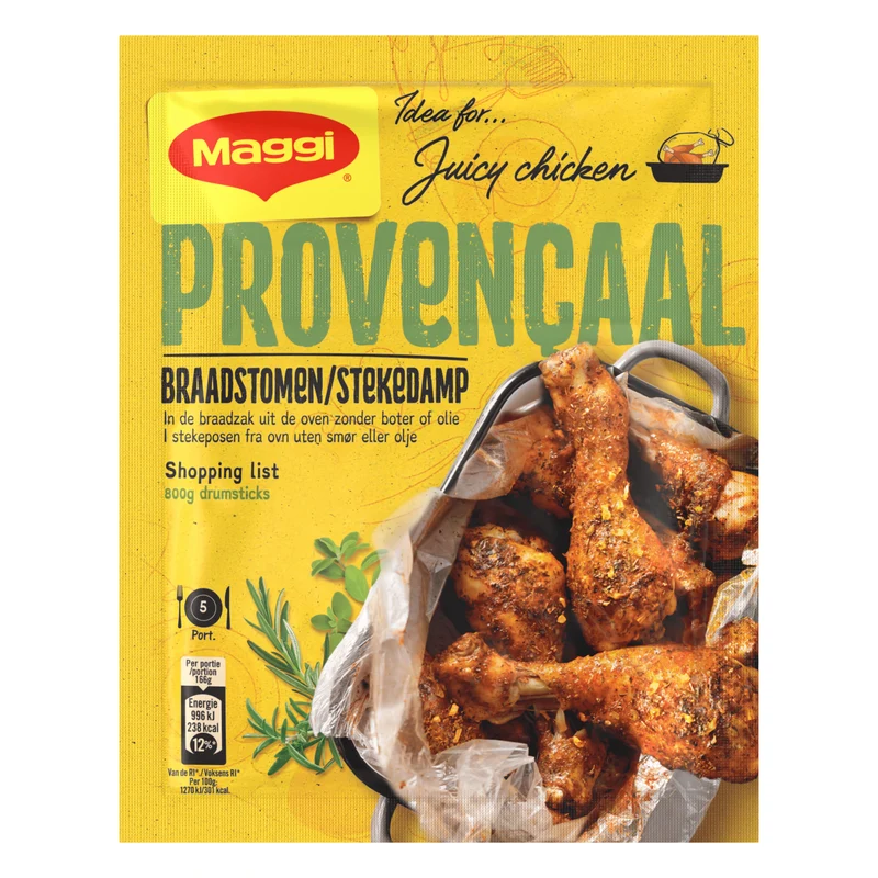 Maggi Braadstomen Kip Provencaals