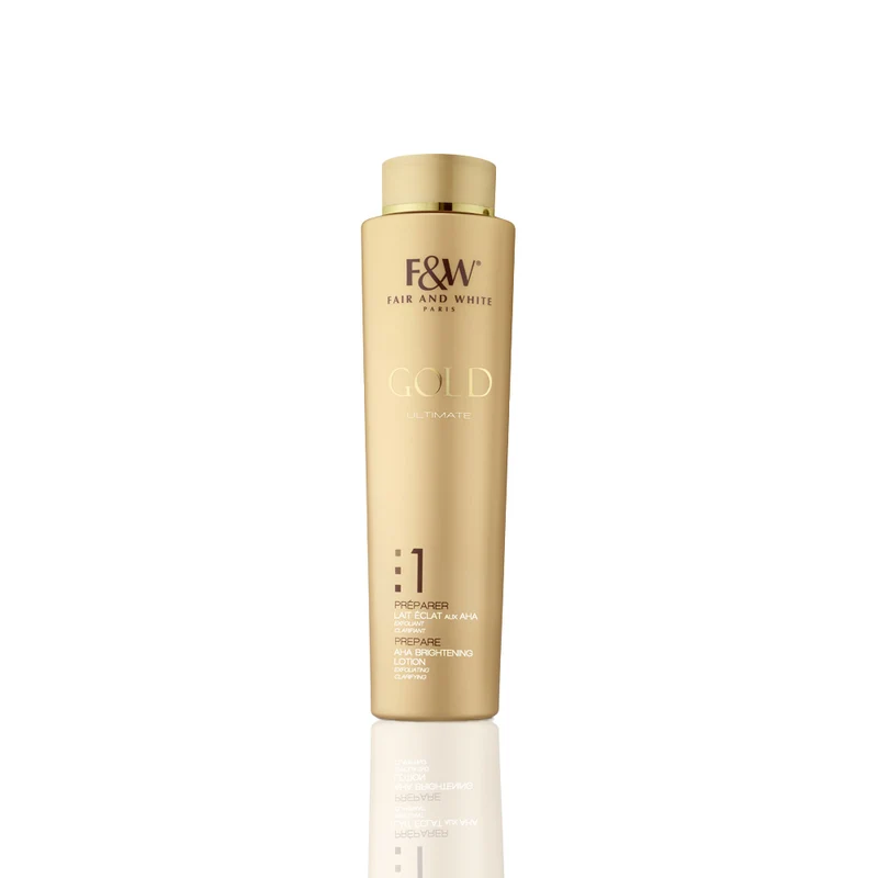 F&W – Gold Ultimate Prepare AHA Brightening Lotion 350ml