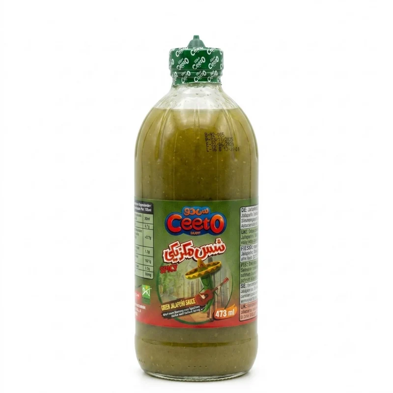Ceeto - Green Jalapeno Sauce (Spicy) 473ml