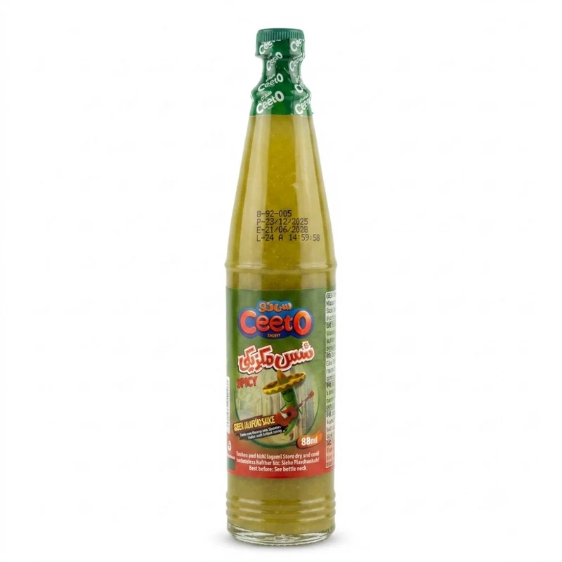 Ceeto - Green Jalapeno Sauce (Spicy) 88ml