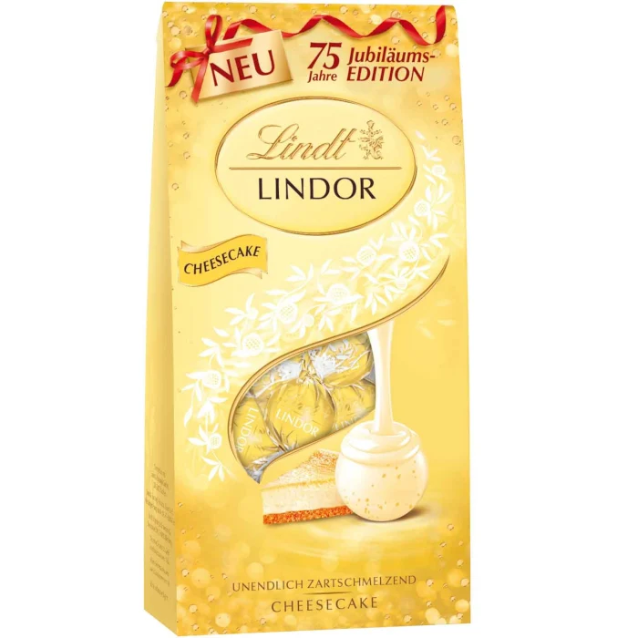 Lindt Lindor Schokoladen Kugeln Cheesecake 100g / 3.53oz