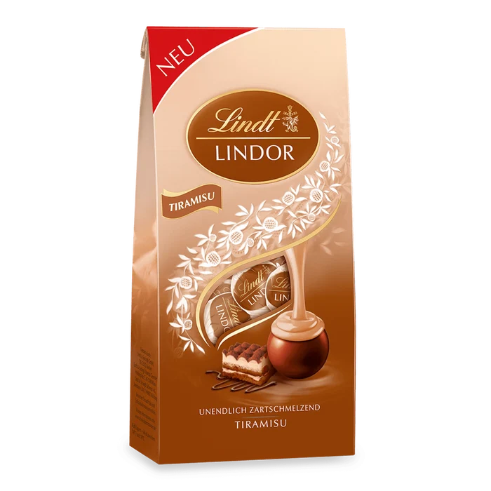 Lindt Lindor Schokoladen Kugeln Tiramisu 100g / 3.53oz