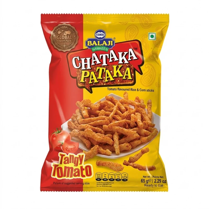 Balaji Chataka Pataka - Tangy Tomato 65gm