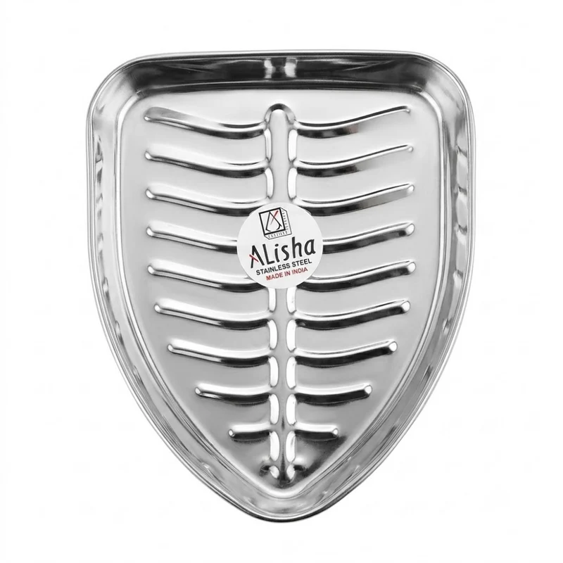 Alisha Stainless Steel Triangular Thali