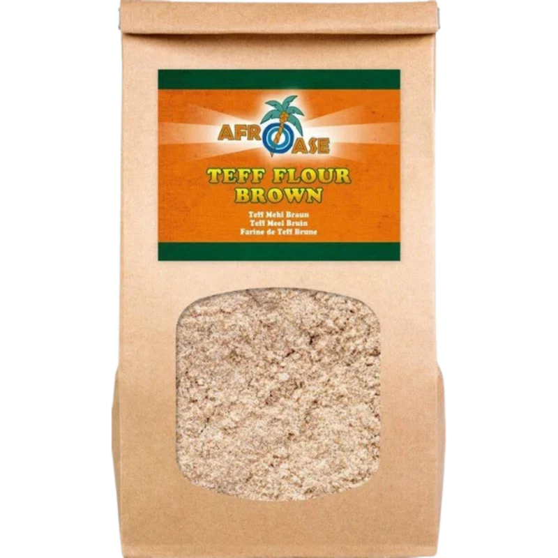 Afroase - Teff Flour (Brown) 1kg