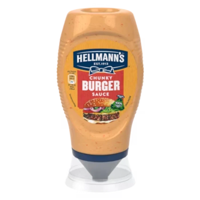 HELLMANN´S Chunky Burger Sauce 250ml / 8.45 fl. oz.