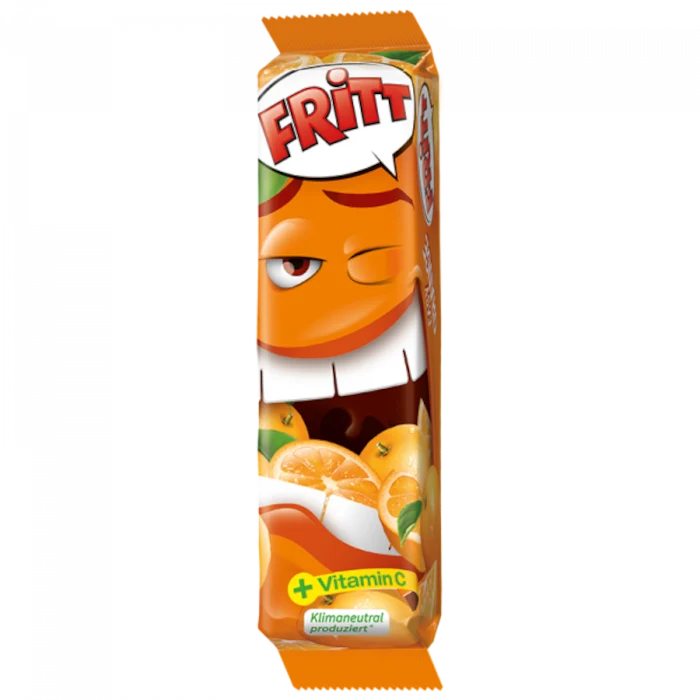 FRITT Orange Kaubonbonstreifen 70g / 2.46oz