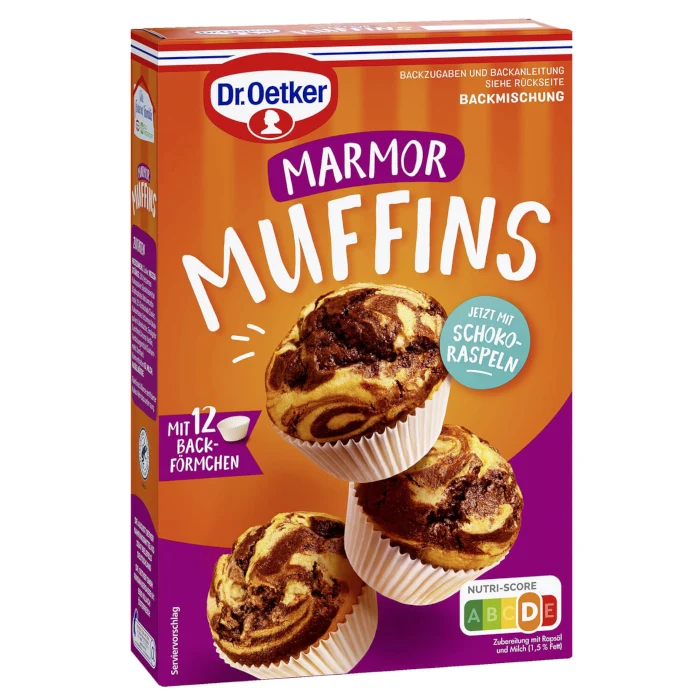 Dr. Oetker Marmor Muffins Backmischung 325g