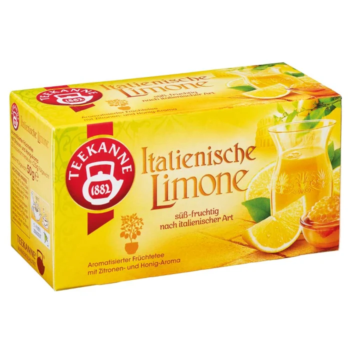 Teekanne Ländertee Italienische Limone 20 Teebeutel