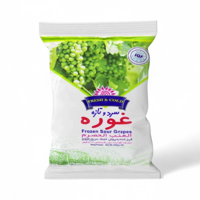 Fresh & Cold – Frozen Sour Grapes 400gm - Only Berlin Delivery