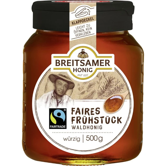 Breitsamer Faires Frühstück Waldhonig, würzig 500g / 17.63oz