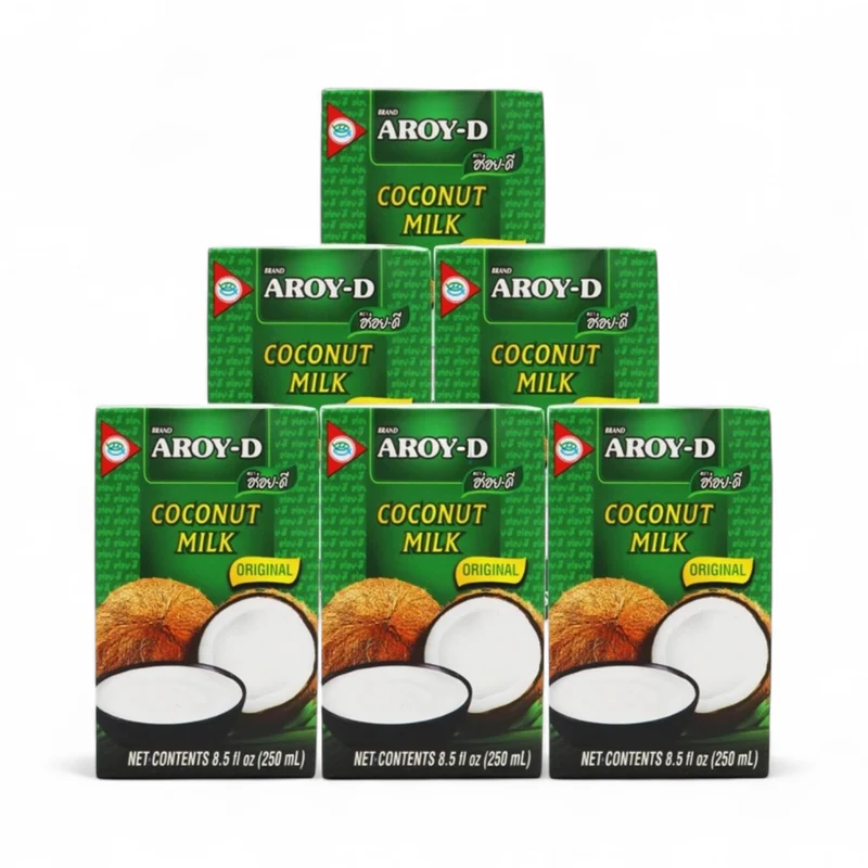 Aroy-D – Original Coconut Milk (6 x 250ml) 1500ml