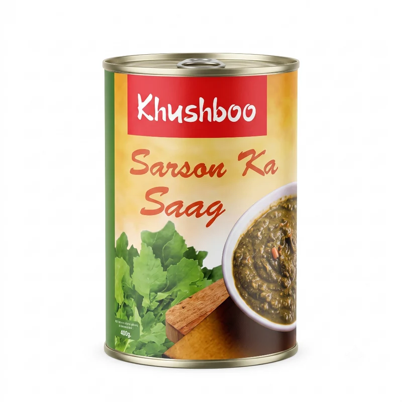 Khushboo – Sarson Ka Saag (Canned) 400gm