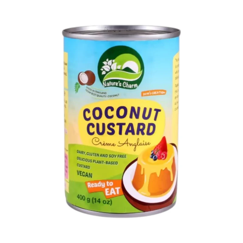 Nature’s Charm – Coconut Custard (Vegan) 400gm