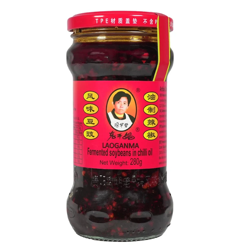 LGM Fermented Soybeans in Chilli Oil 280gm