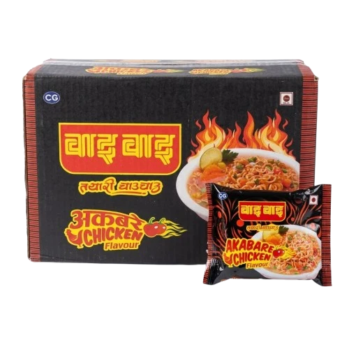 Wai Wai Instant Noodles - Akbari Chicken (30 x 60gm) 1.8kg - Full Karton