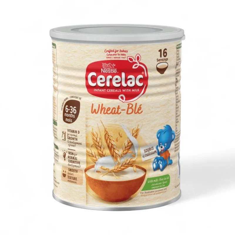 Nestlé Cerelac – Wheat Blé (For 6-36 months) 400gm