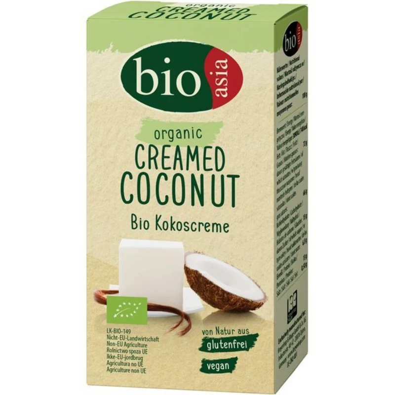 Bio Asia Organic Creamed Coconut 200gm