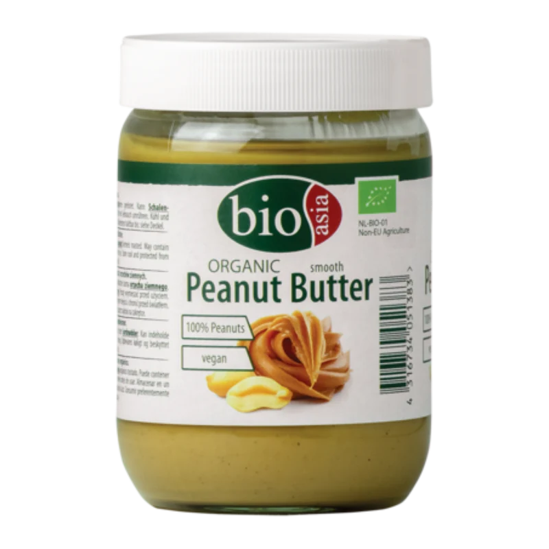 Bio Asia Organic Peanut Butter 500gm