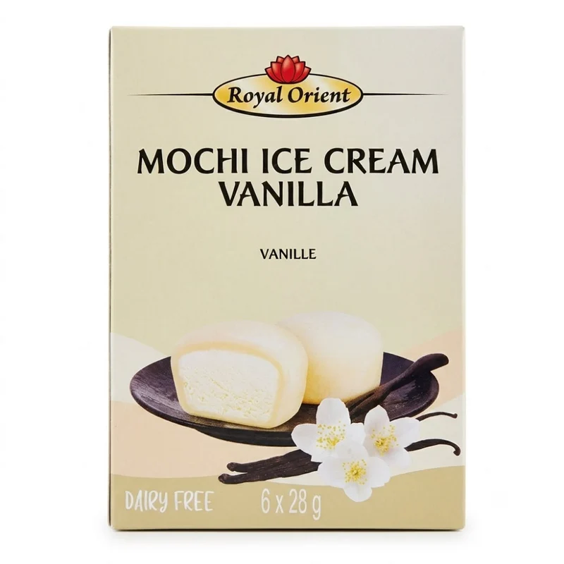 Royal Orient Mochi Ice Cream - Vanilla 6x28g (Berlin Only Delivery)