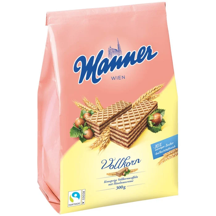 Manner Vollkorn Neapolitaner Waffeln 300g / 10.58oz
