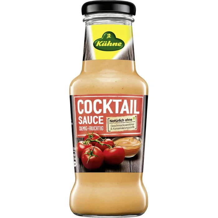 Kühne Gourmet Cocktail Sauce cremig-fruchtig 250ml / 8.45 fl. oz.