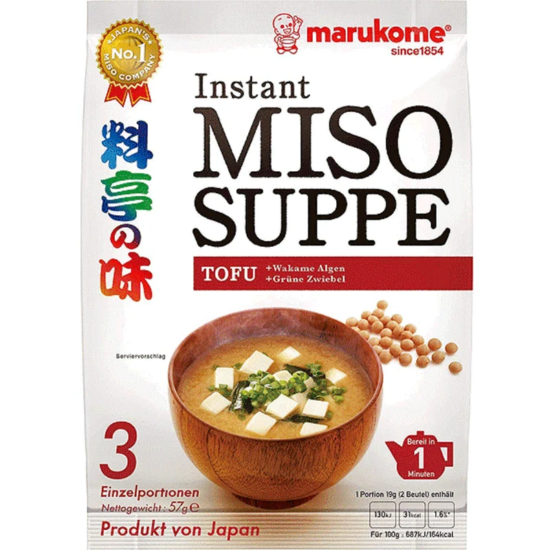 Marukome Miso Soup Paste - Normal Tofu 57gm