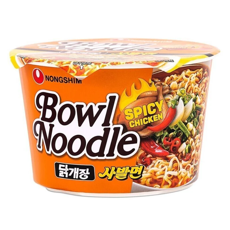 Nongshim Bowl Noodles - Spicy Chicken 100gm