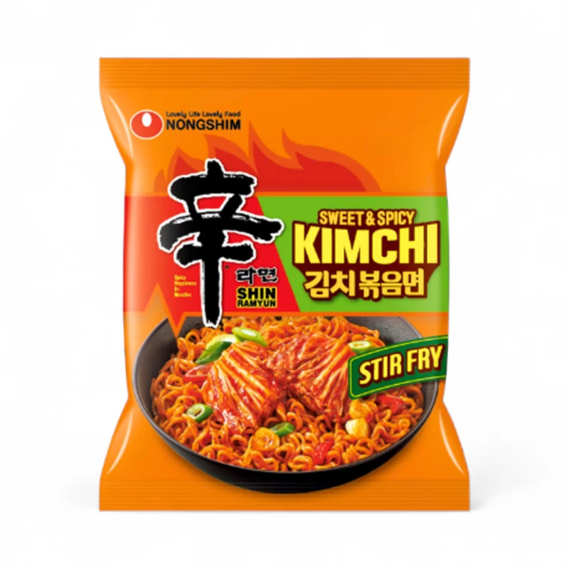 Nongshim Shin Ramyun – Sweet & Spicy Kimchi (Stir Fry) 137gm