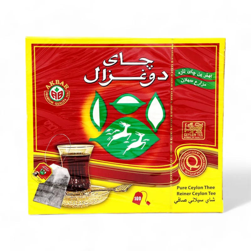 Do Ghazal Tea - Pure Ceylon (100 Tea Bags x 2gm) 200gm
