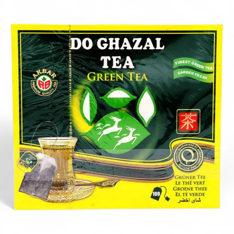 Do Ghazal Tea – Green (100 Tea Bags x 2gm) 200gm