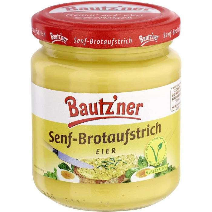 Bautzner Senf Brotaufstrich, Eier 200ml / 7.05 fl.oz