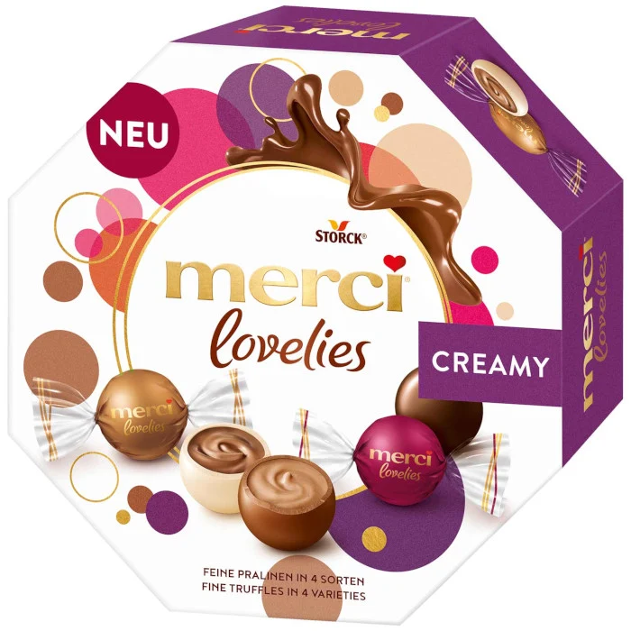 Storck Merci lovelies Creamy Pralinenkugeln 185g / 6.52oz