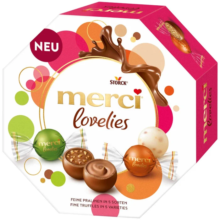 Storck Merci lovelies Classic Pralinenkugeln 185g / 6.52oz